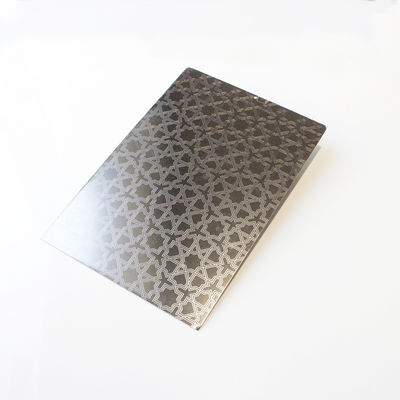 अनुकूलित पैटर्न एंटी स्क्रैच स्टेनलेस स्टील शीट आकार के लिए कट DIN मानक