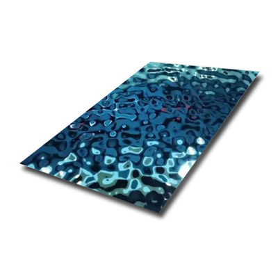 पीवीडी रंग मुद्रित सजावटी स्टेनलेस स्टील शीट 4x8 एसएस छत पैनल समाप्त करें: