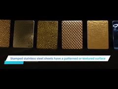 स्टेनलेस स्टील मुद्रांकन प्लेट