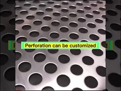 छिद्रित धातु स्टेनलेस स्टील वायर मेष स्क्रीन शीट प्लेट