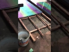 इनडोर विभाजन और दीवार की सजावट के लिए रंगीन छिद्रित स्टेनलेस स्टील शीट